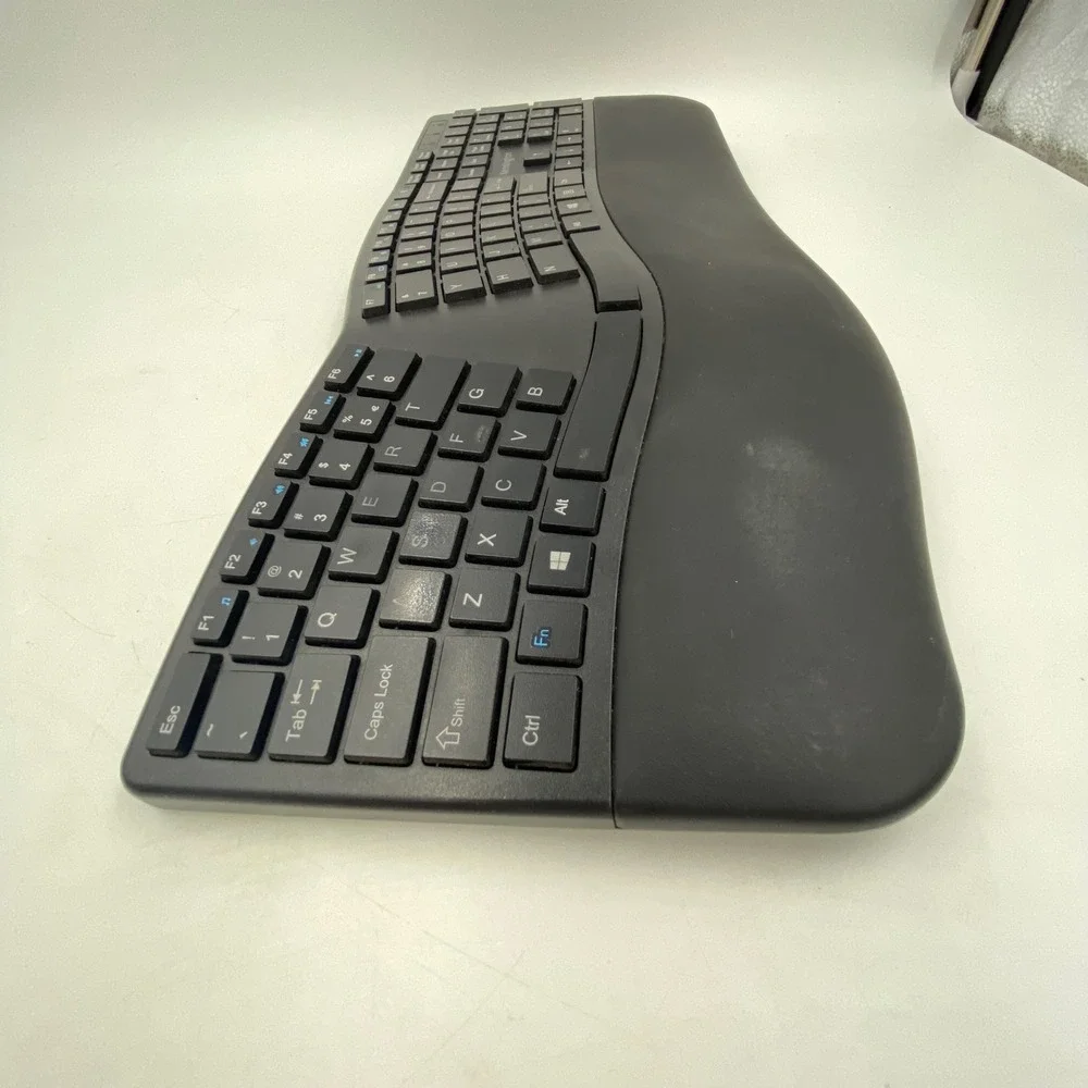 Kensington Pro Fit Ergo Wireless Keyboard Black K75401US‎ Bluetooth Untested